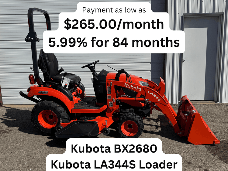 BX2680 Tractor/Loader Package